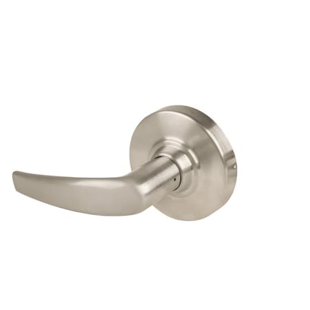 Schlage Grade 2 Dummy Cylindrical Lock with Field Selectable Vandlgard, Athens Lever, Non-Keyed, Satin Nicke ALX170 ATH 619